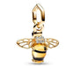 Honey bee gold - charm pendant