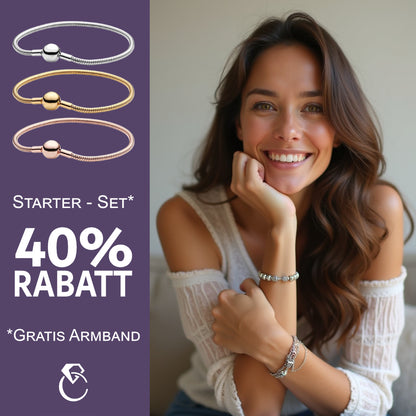 Starter-Set – Wähle 3 Charms & erhalte das Armband GRATIS!