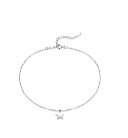 Silver Star - Anklet