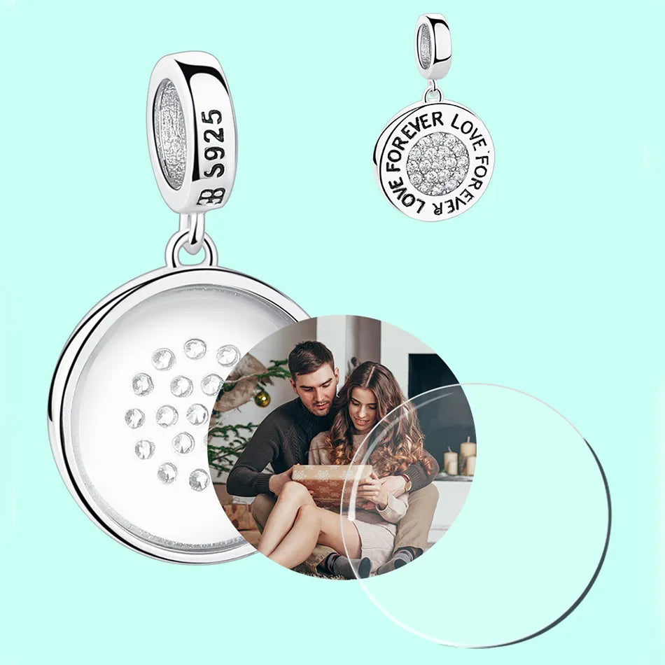 Timeless Moments (personalisierbar) - Charm-Anhänger