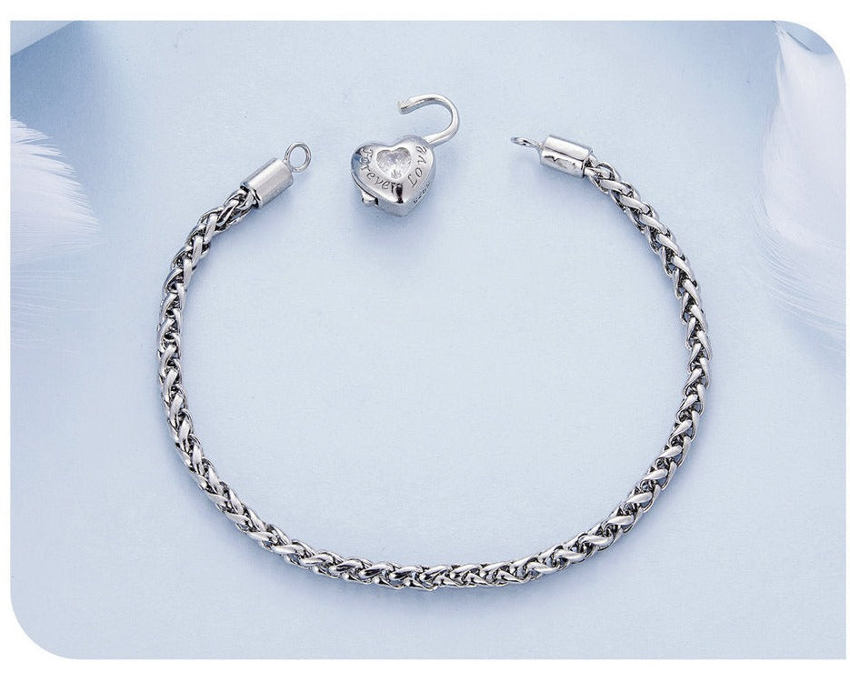 Heart Lock Bracelet