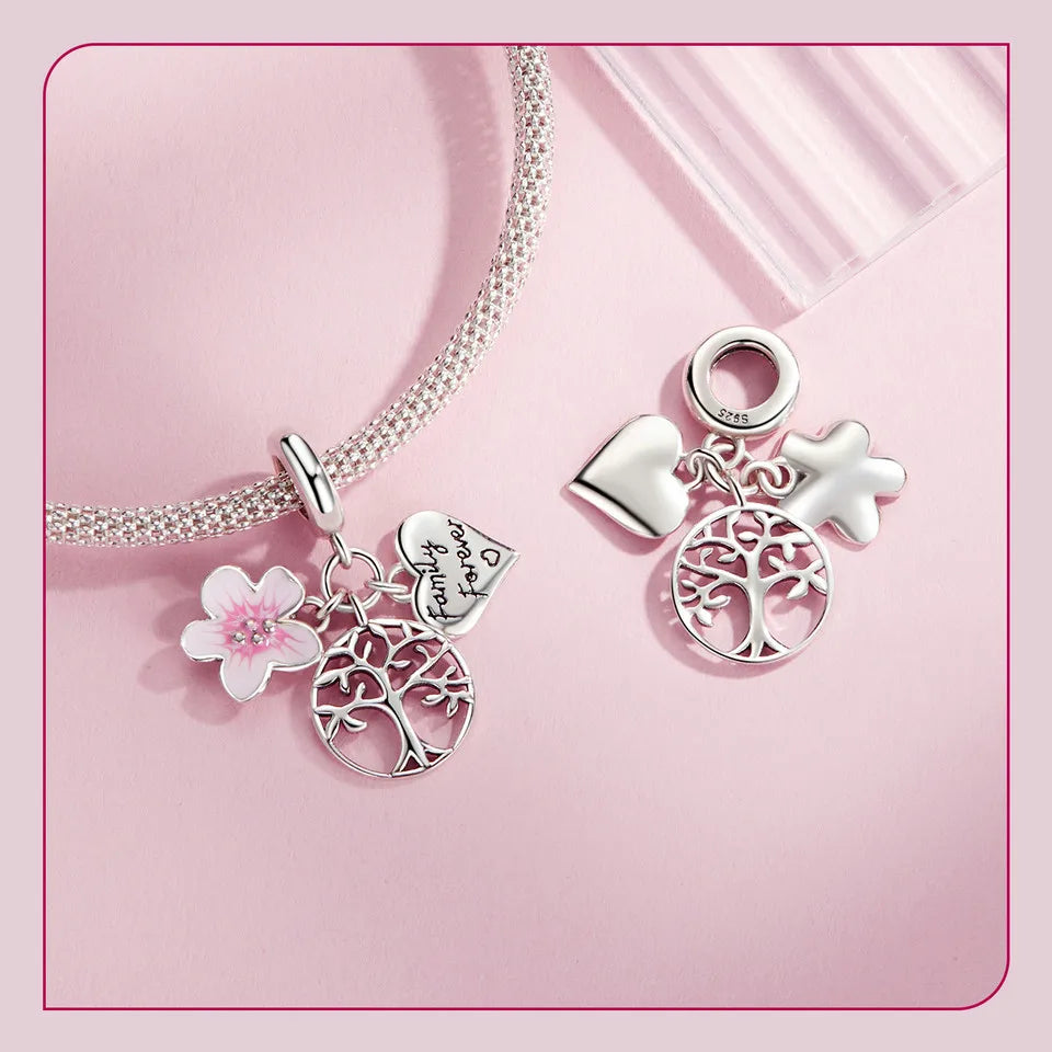 family forever - charm pendant