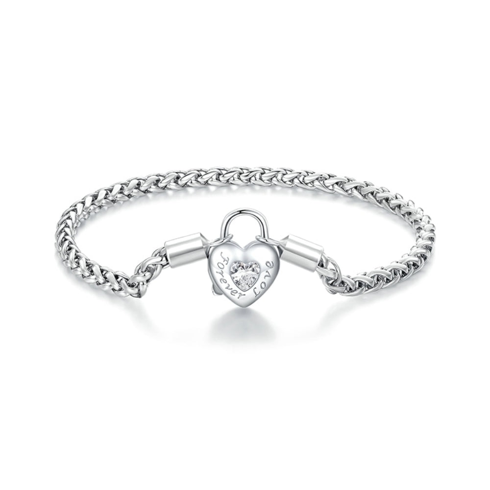 Heart Lock Bracelet