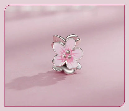 pink flower - Charm