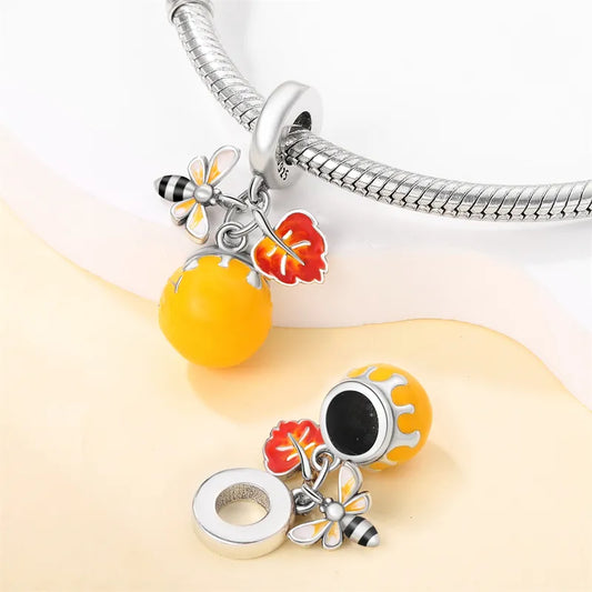 Honey Bee Charm Pendant