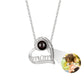 Heart "Mom" Personalized Photo Projection Necklace