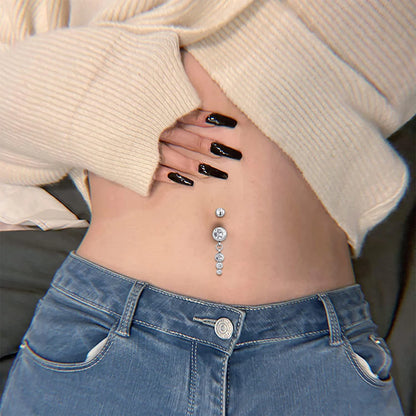 Elegance Round - Belly button piercing