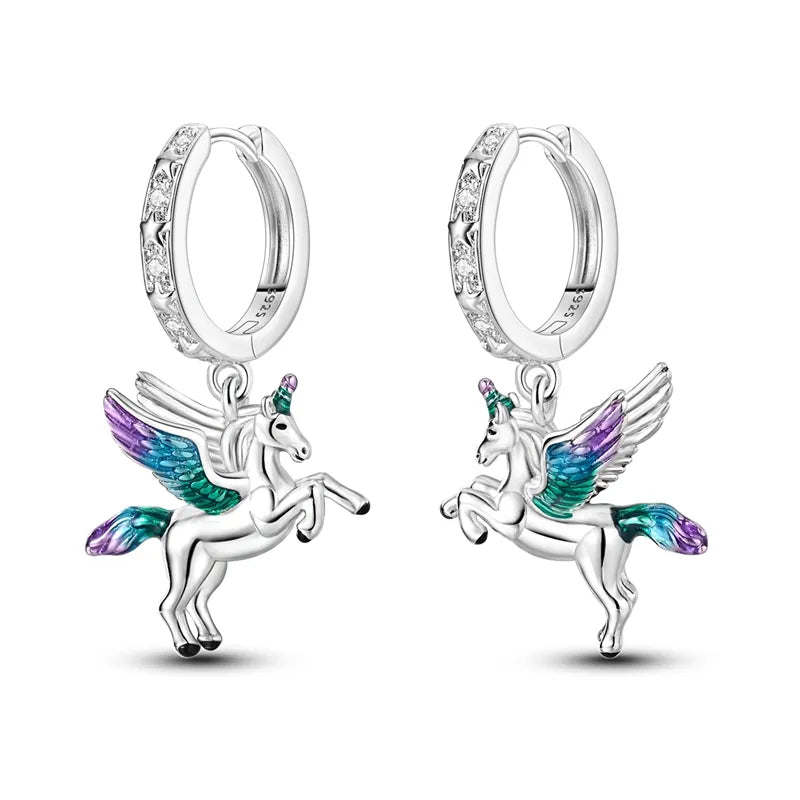 Unicorn fantasy earrings