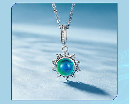 Mood sun - charm pendant