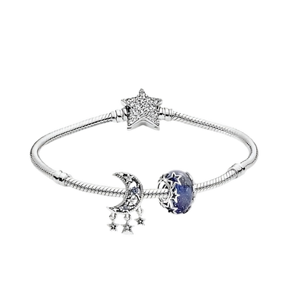 Mond und Sterne Charm-Set