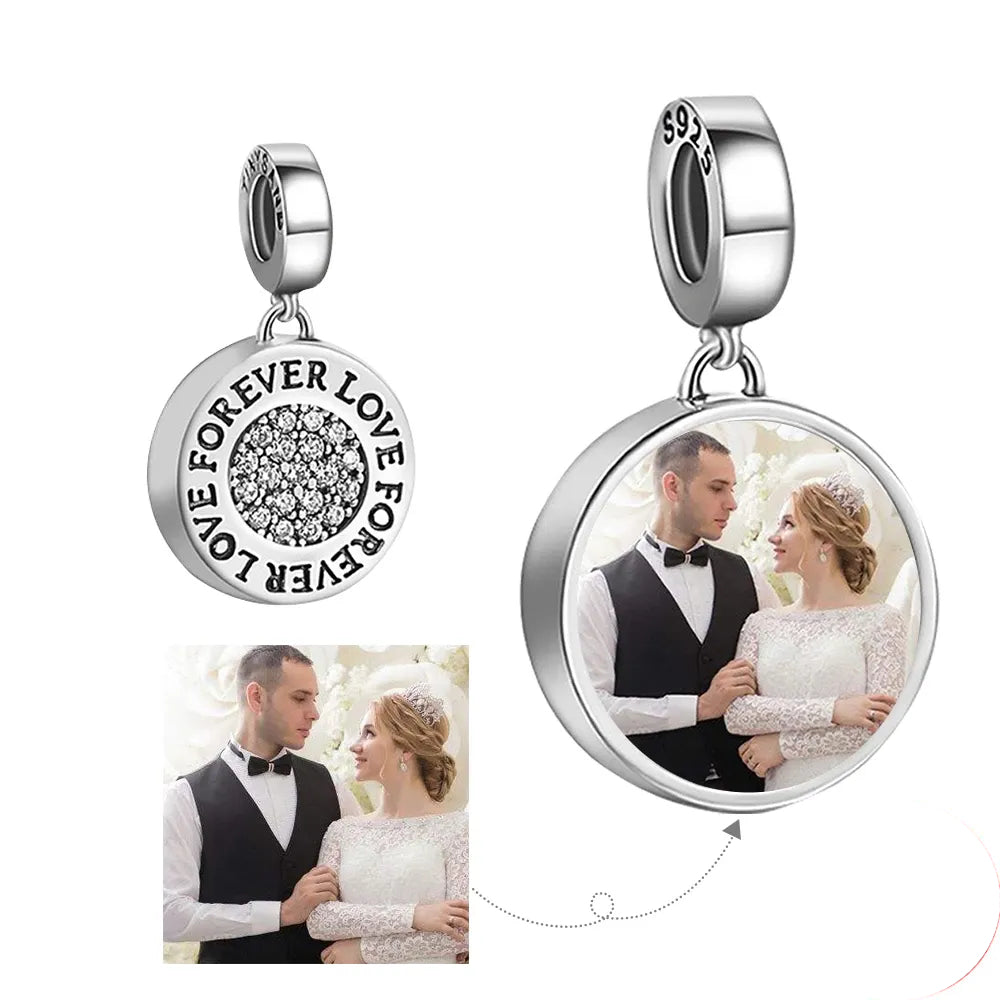 Timeless Moments (personalisierbar) - Charm-Anhänger