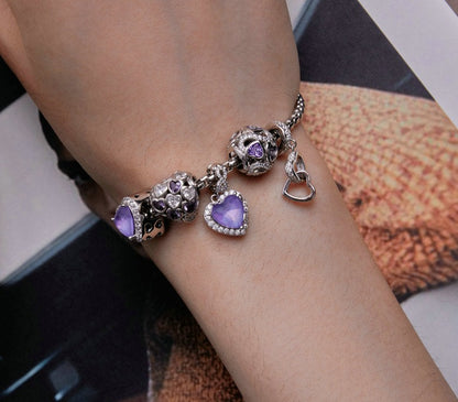 Infinity Heart Charm