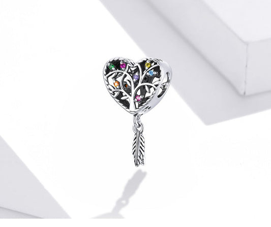 Heart / Tree of Life - Charm