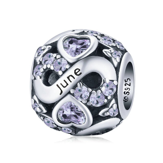 June Birthstone "Infinite Love" - ​​Charm