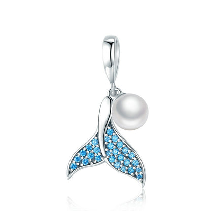 Swimming fin - charm pendant