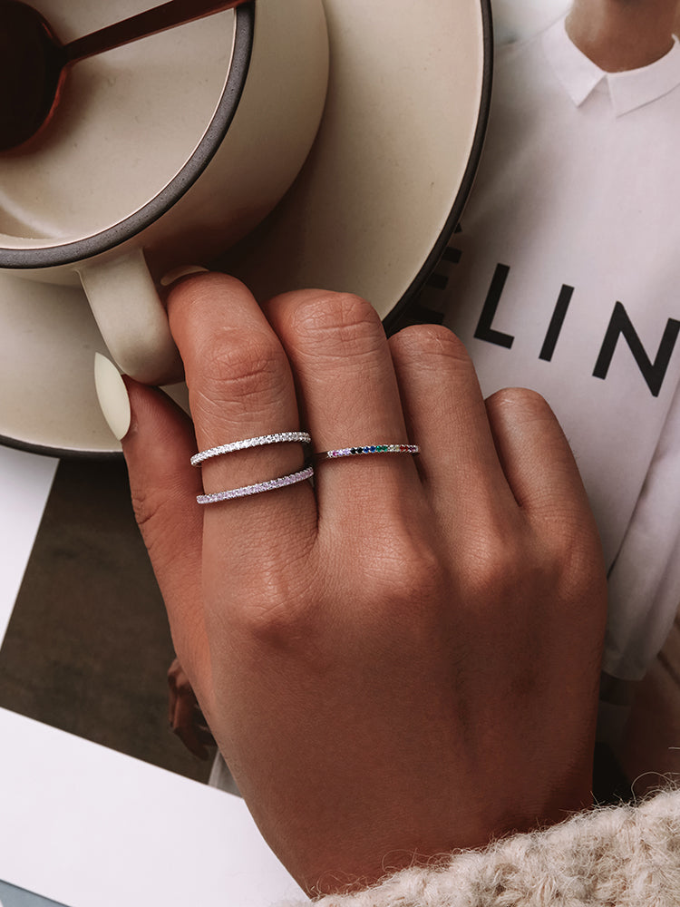 Line Rose - Ring