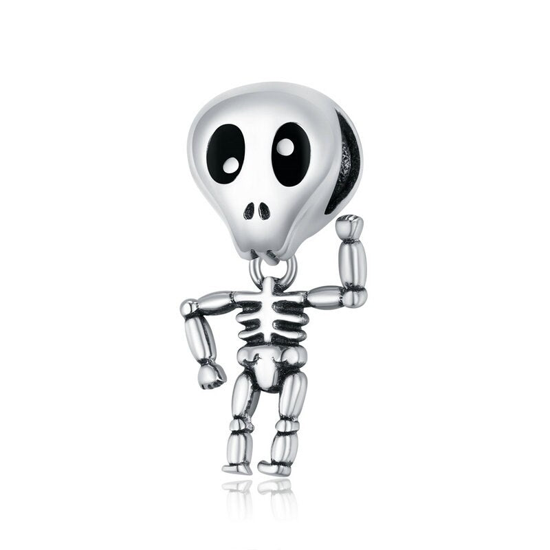 funny skeleton - pendant charm