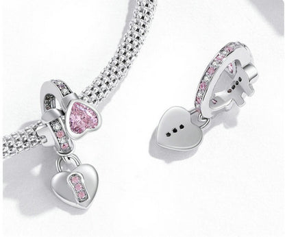 Heart Lock - Charm