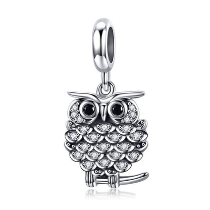 Owl I - charm pendant