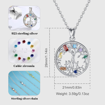 Tree of Life Mother &amp; Child - Necklace