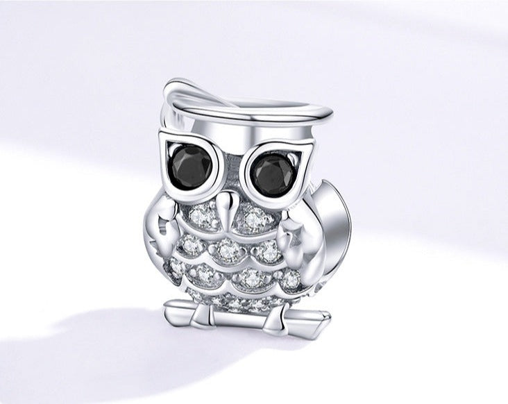 Owl - charm pendant