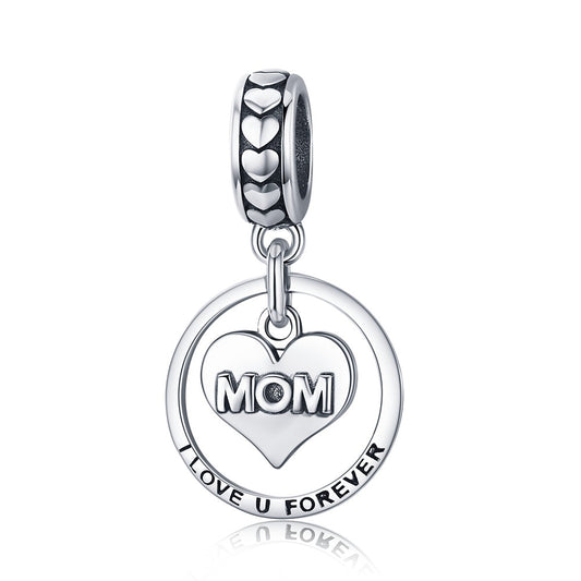 I Love You - Mom - Charm Pendant