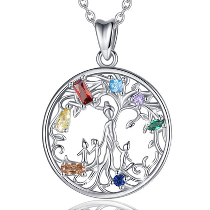 Tree of Life Mother &amp; Child - Necklace