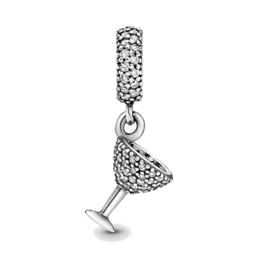 Martini glass - charm pendant