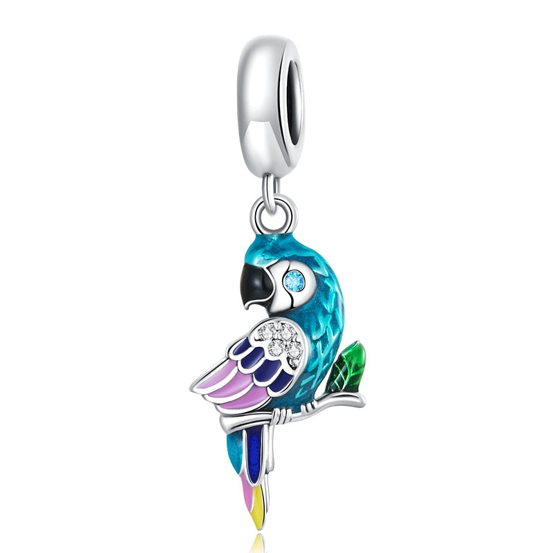 Parrot - charm pendant