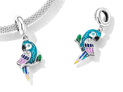 Parrot - charm pendant