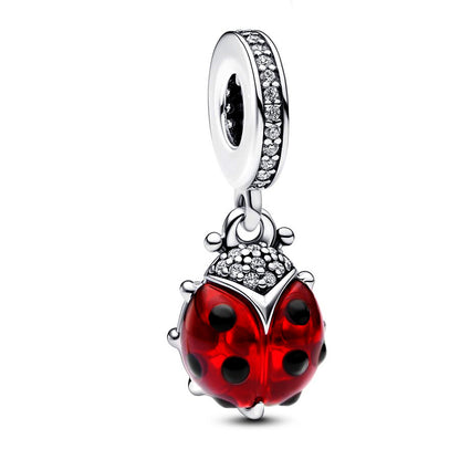 Ladybug (red) - charm pendant