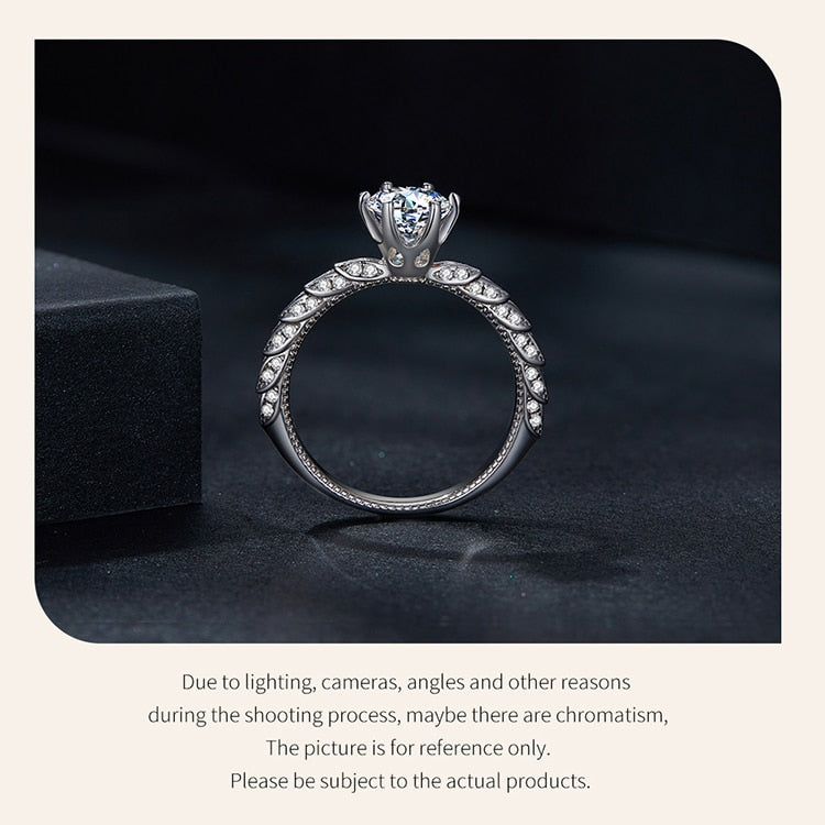 Shiny Luxury - Moissanite ring