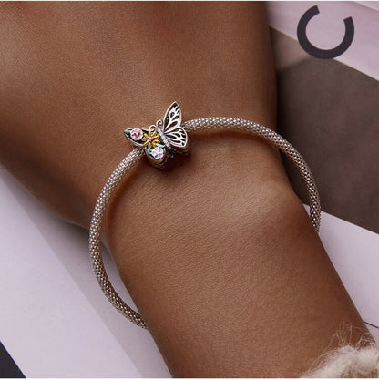 Butterfly with flower wings - Charm