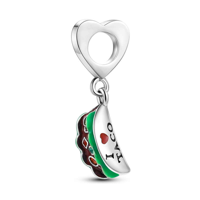 I love Taco - charm pendant