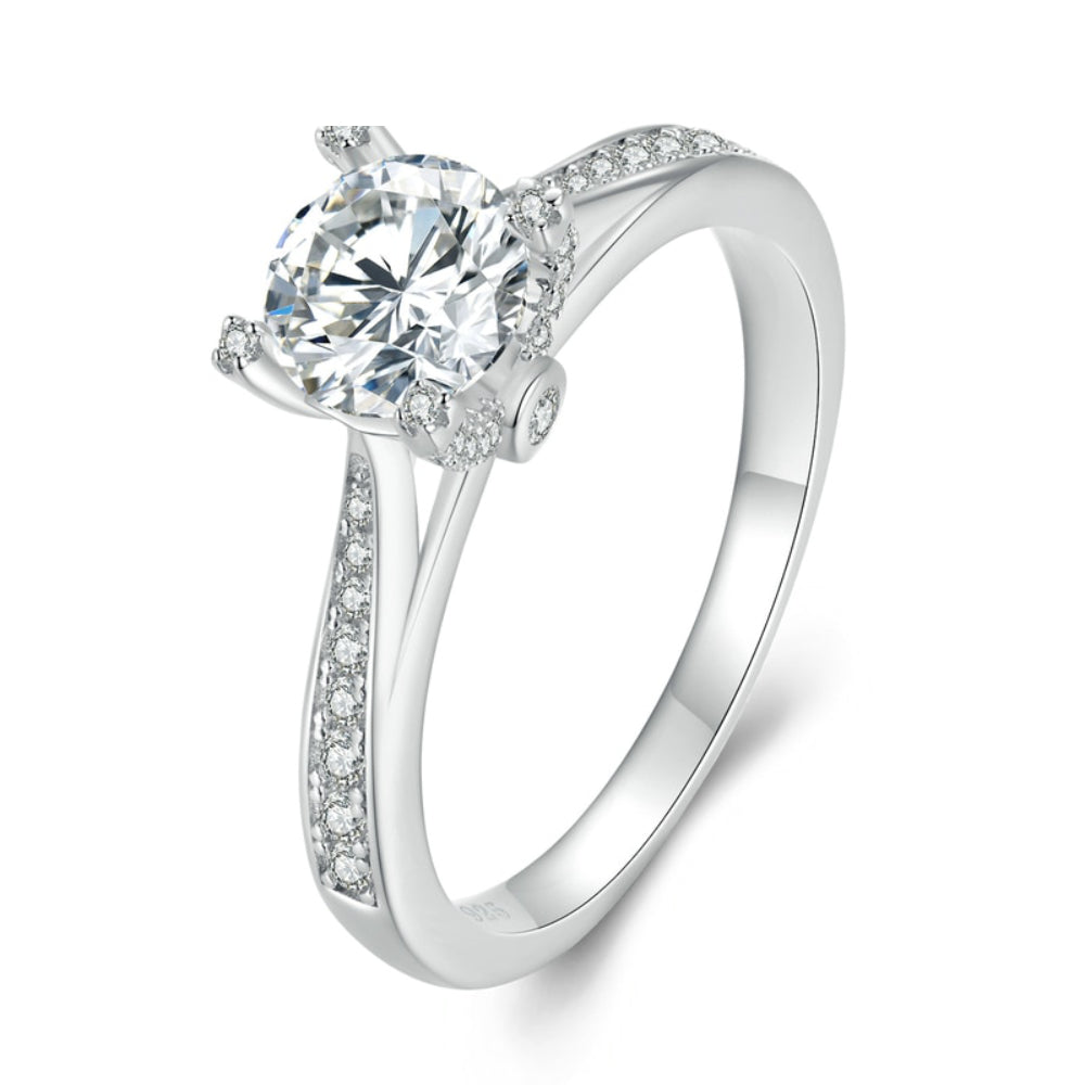 Fine - Moissanite Ring (1ct)