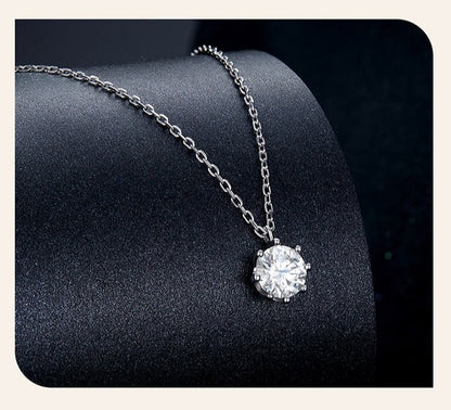 little star - moissanite necklace