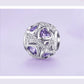 infinite love (round/purple) - charm