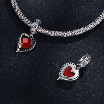 Skeleton Heart - Charm pendant