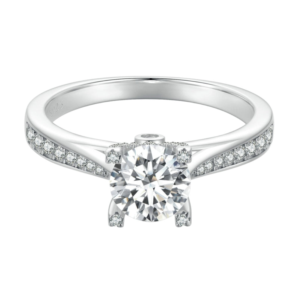 Fine - Moissanite Ring (1ct)