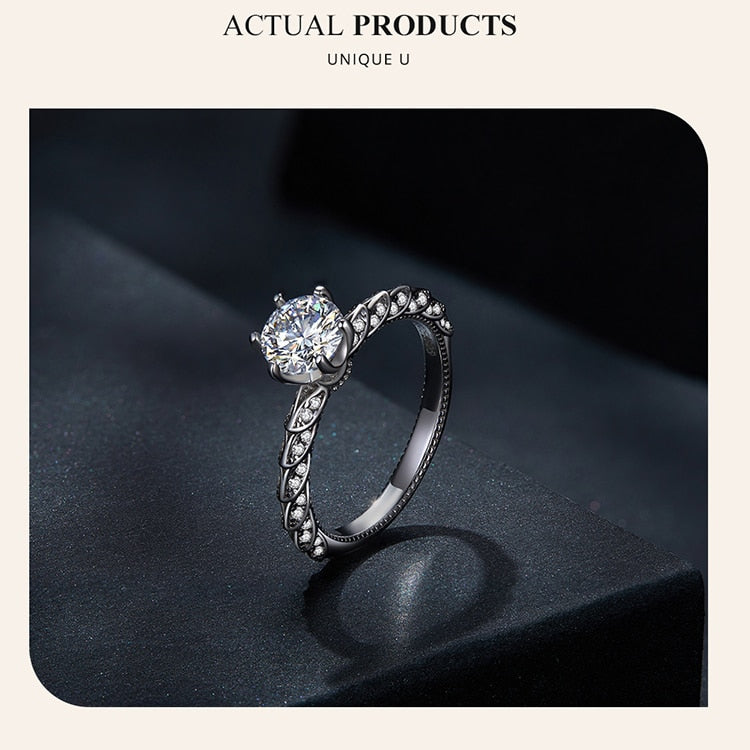 Shiny Luxury - Moissanite ring