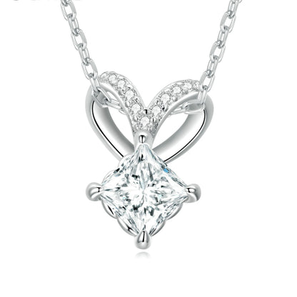 Delicate - Moissanite Necklace (0.8ct)