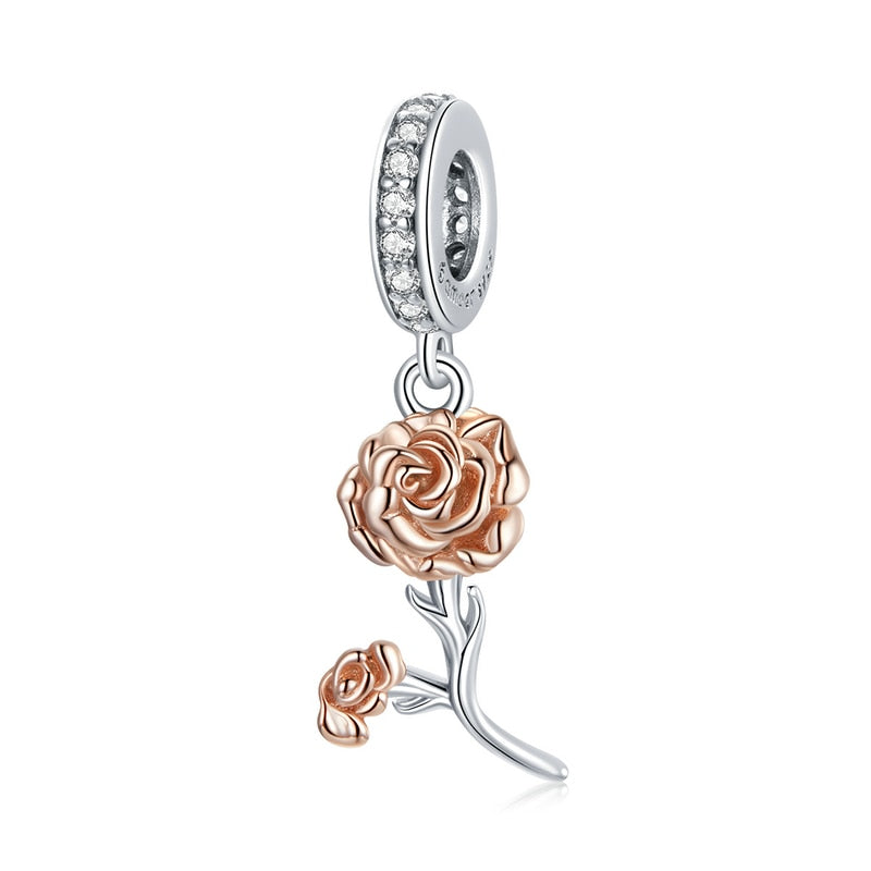 Roses - charm pendant