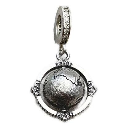 Vintage Globe - Pendant Charm