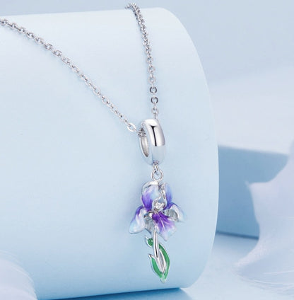 Iris - Charm pendant