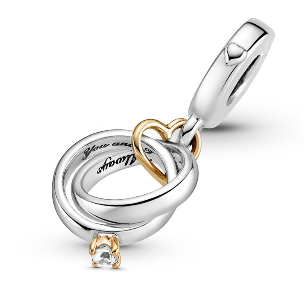 Wedding Rings - Charm Pendant