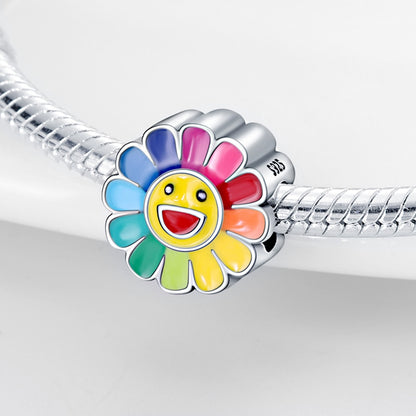 Colorful Flower - Charm