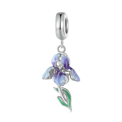 Iris - Charm pendant