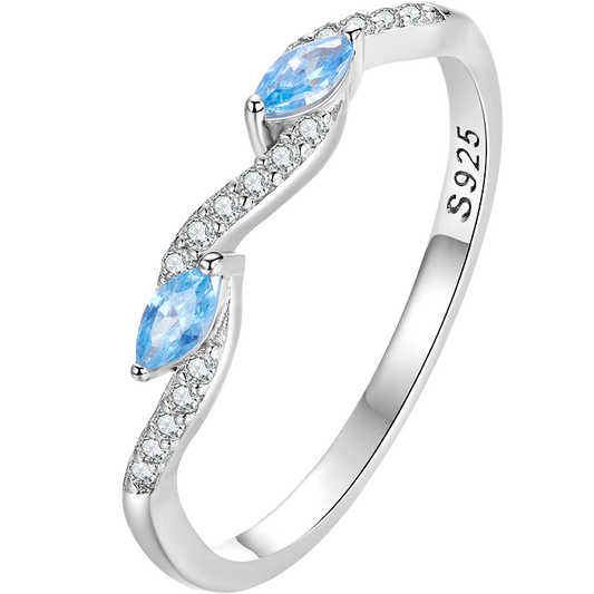 Blue Eyes Ring