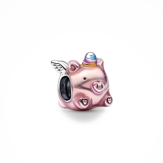 Pig Horn (Pink) - Charm