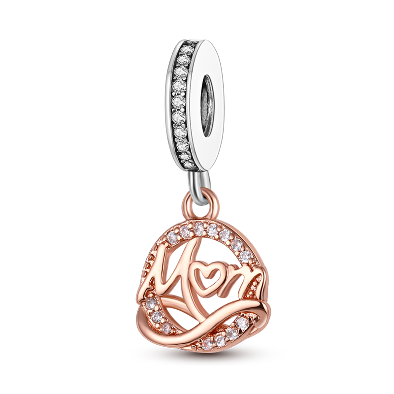 Mom rosé - charm pendant